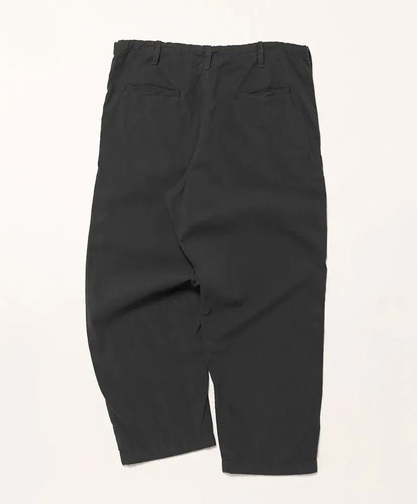 Uneven Double Cloth Pants