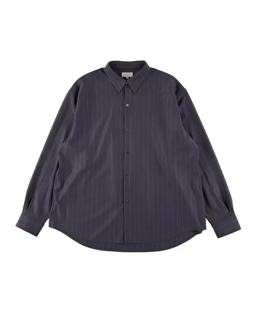 36G Wool Stripe Ideal Shirts