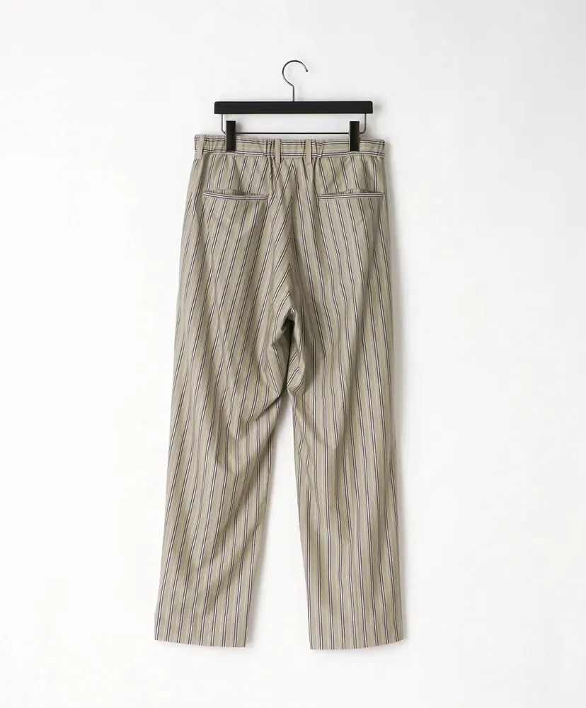 46G Stripe Tuck Easy Pants
