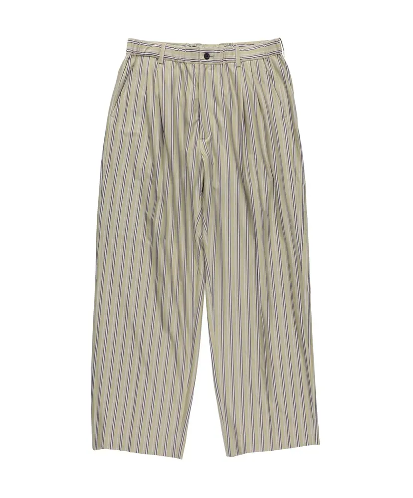 46G Stripe Tuck Easy Pants