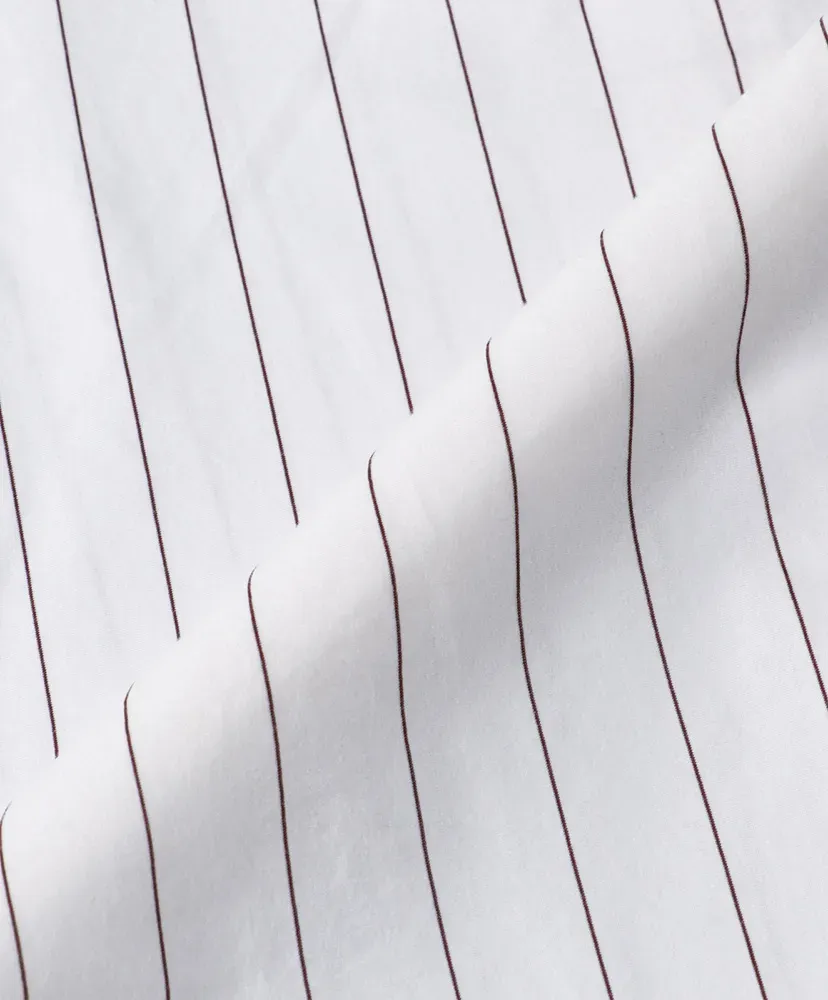 46G Stripe Tuck Easy Pants