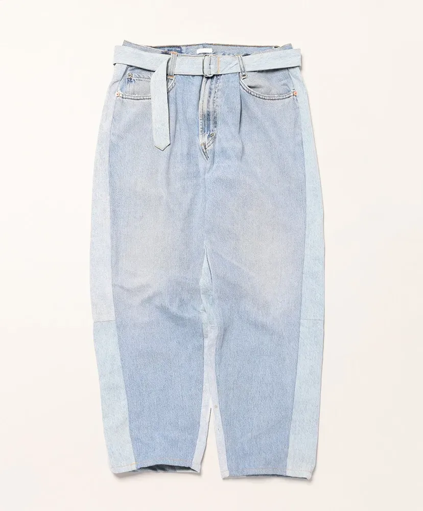 Reconstructed Belt Buggy Pants