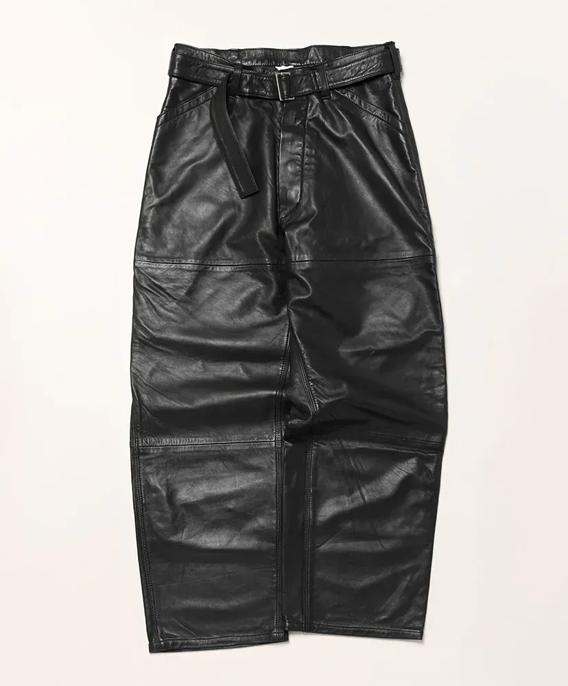 Leather Painter Pants