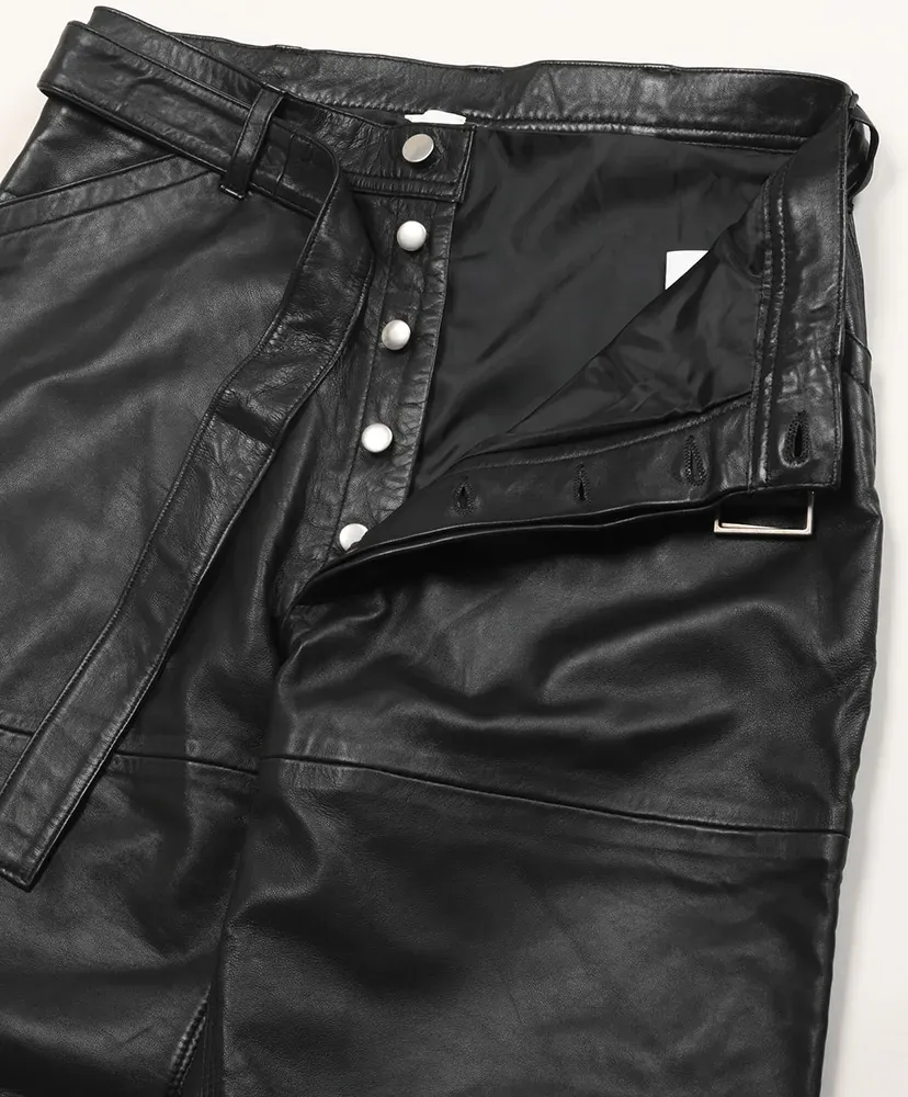 Leather Painter Pants