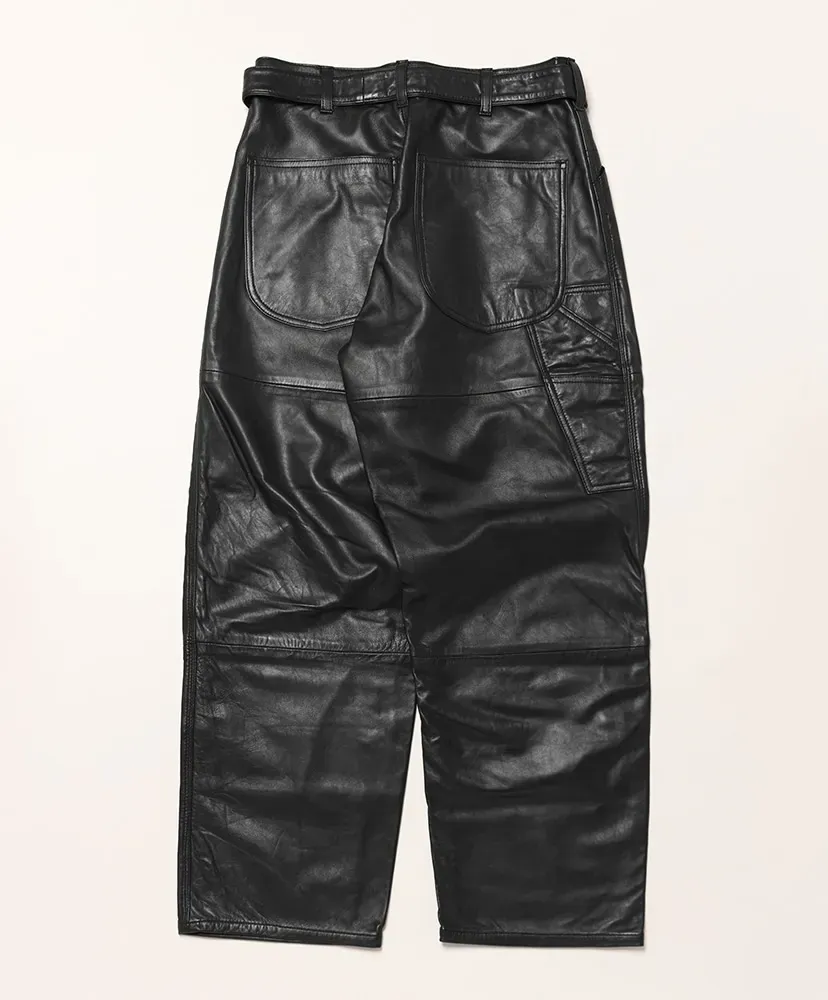 Leather Painter Pants
