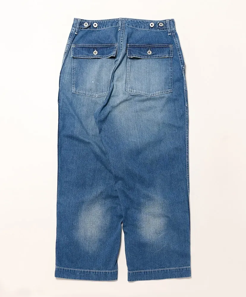 Denim Fatigue Pants