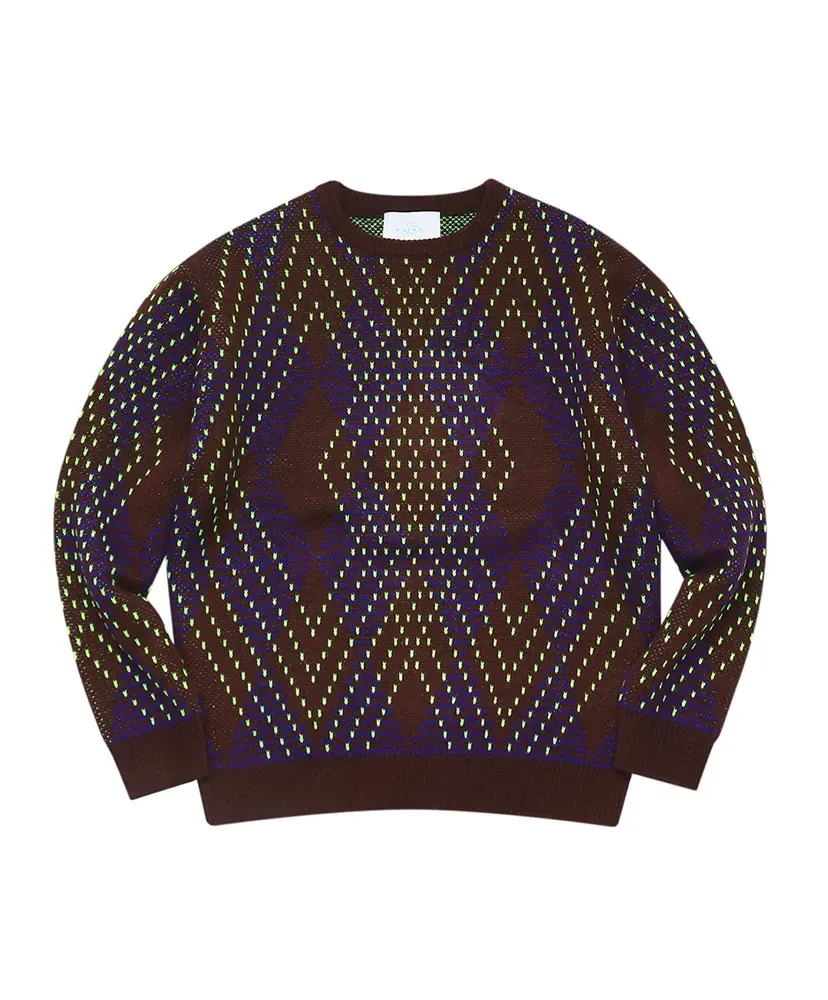 Big Argyle Sweater