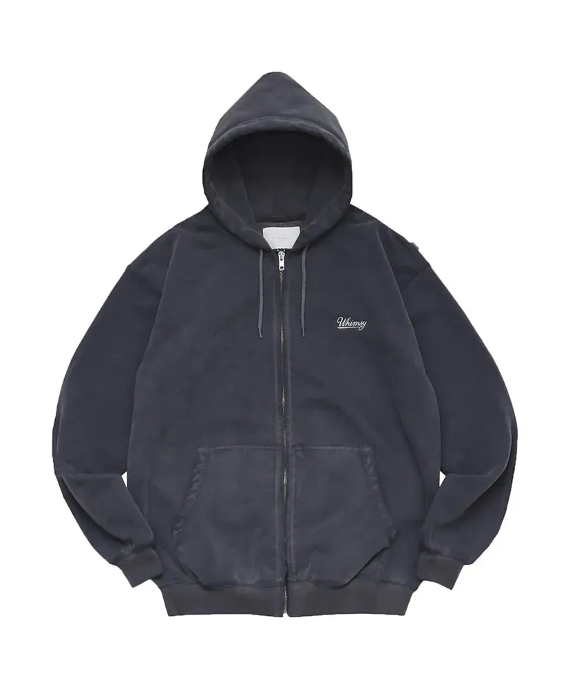 Faded Zip-Up Hoodie
