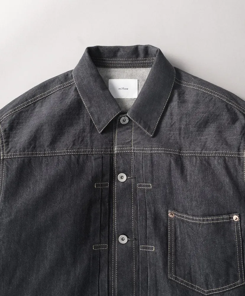 Denim Down Jacket