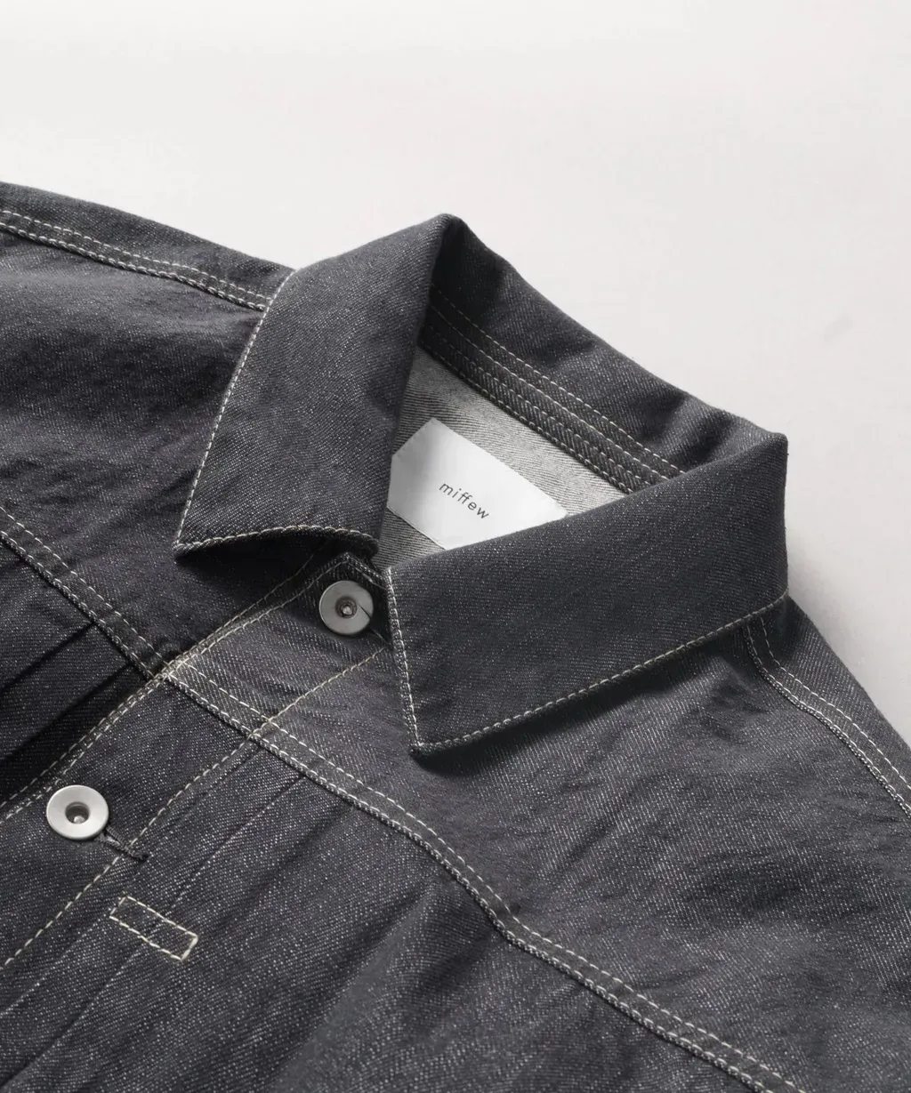 Denim Down Jacket