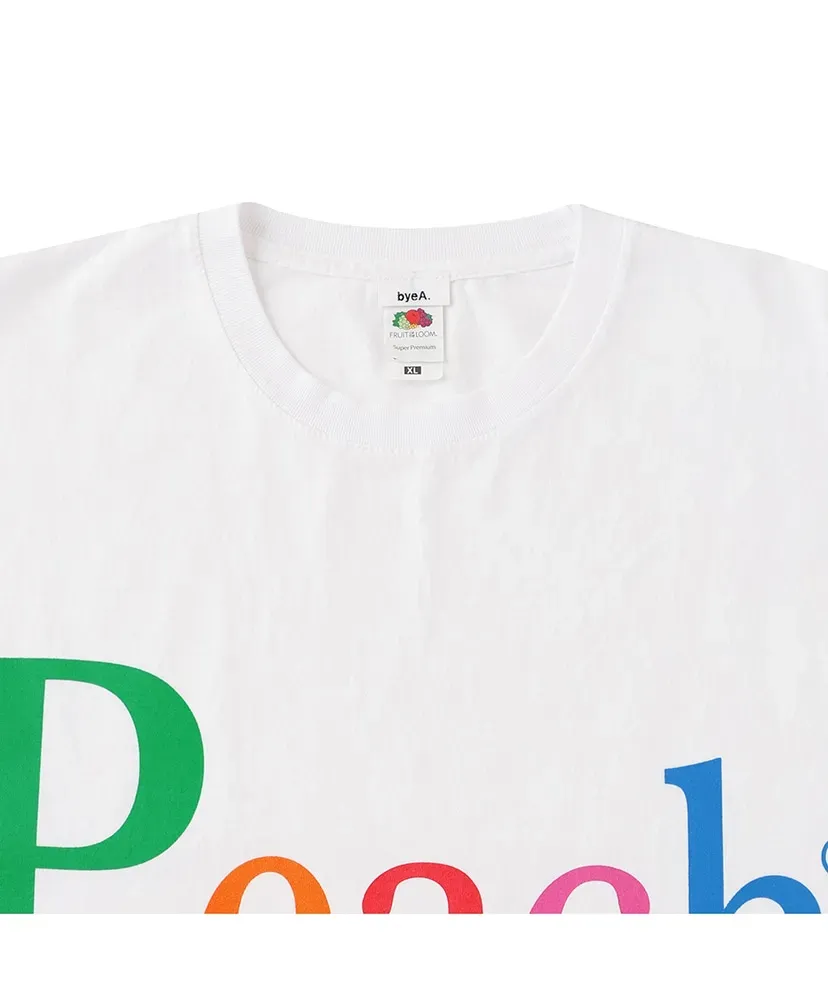 Not Apple Tee Peach - Fruit Of The Loom Edition