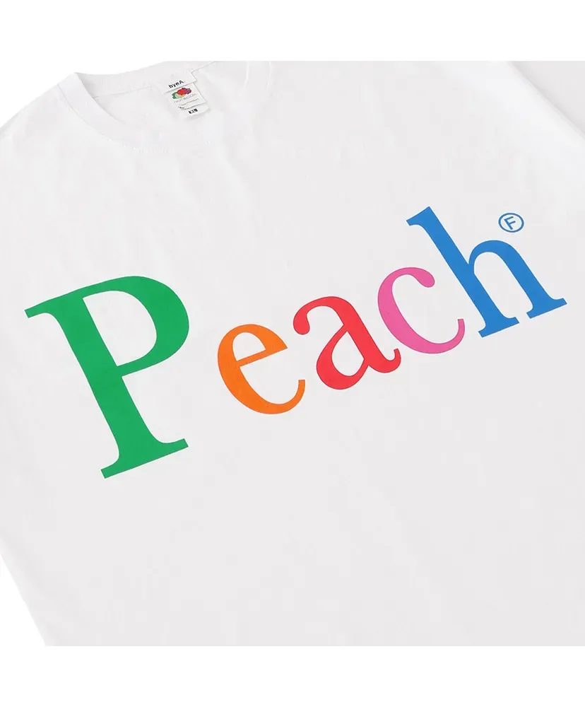 Not Apple Tee Peach - Fruit Of The Loom Edition
