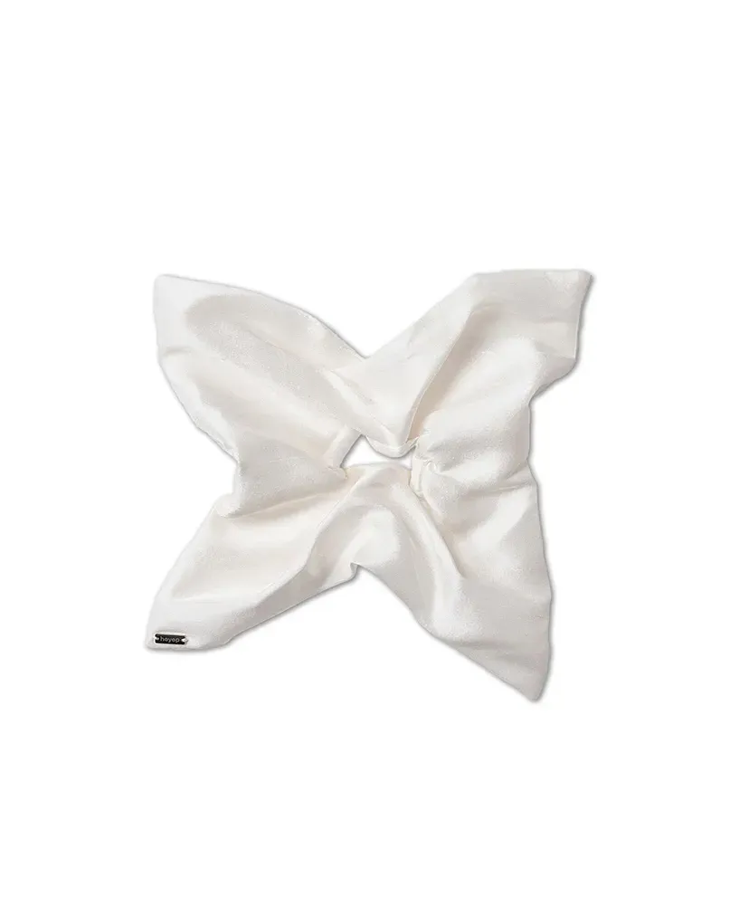 Silk Square Medium Scrunchie