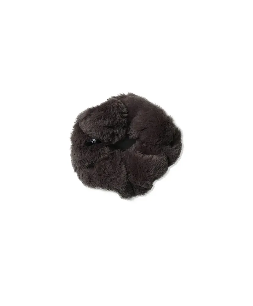 Faux Fur Scrunchie