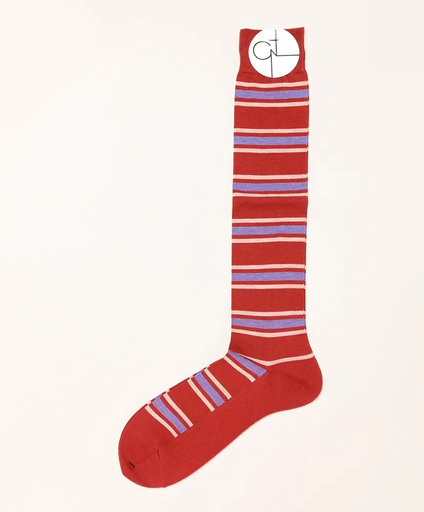 Border Line Wool Long Men