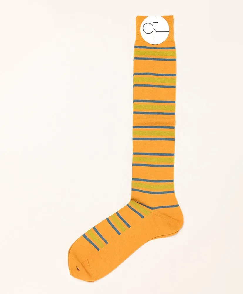 Border Line Wool Long Men