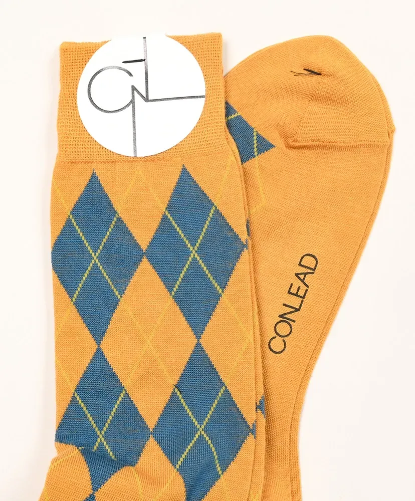 Argyle Wool Long Men