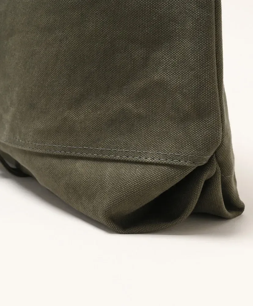 Washed Canvas 6Pockets Tote