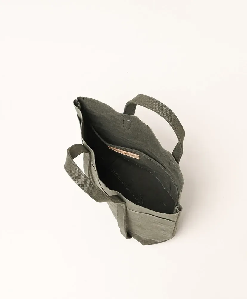 Washed Canvas 4P Tote