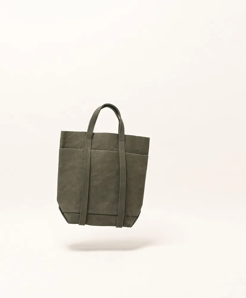 Washed Canvas 4P Tote