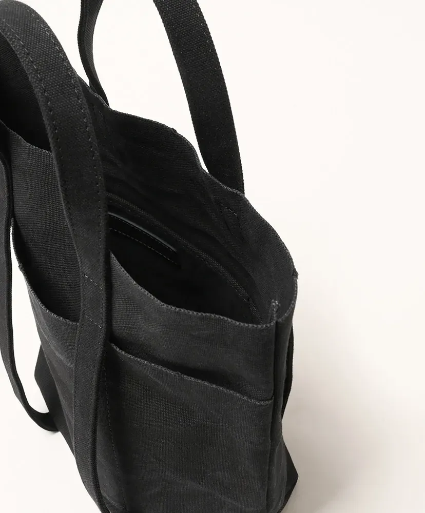 Washed Canvas 4P Tote