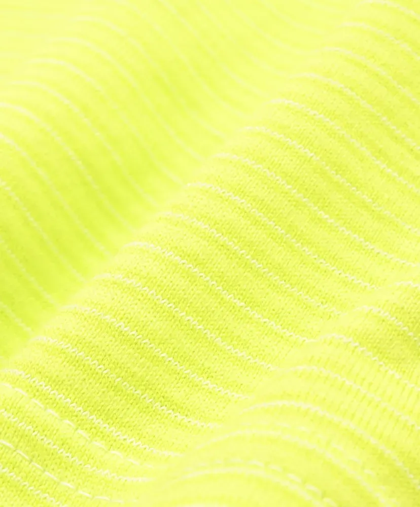 Garment Dyed Border T-Shirt