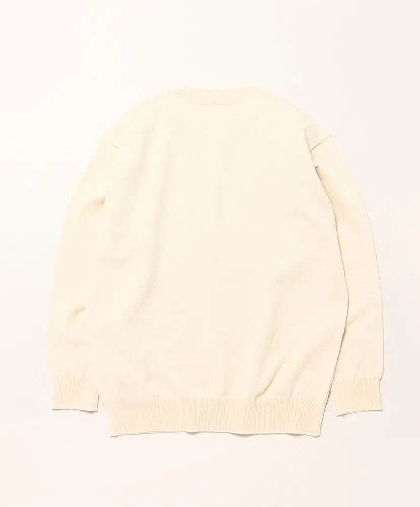 Rigid Cashmere Sweater P/O