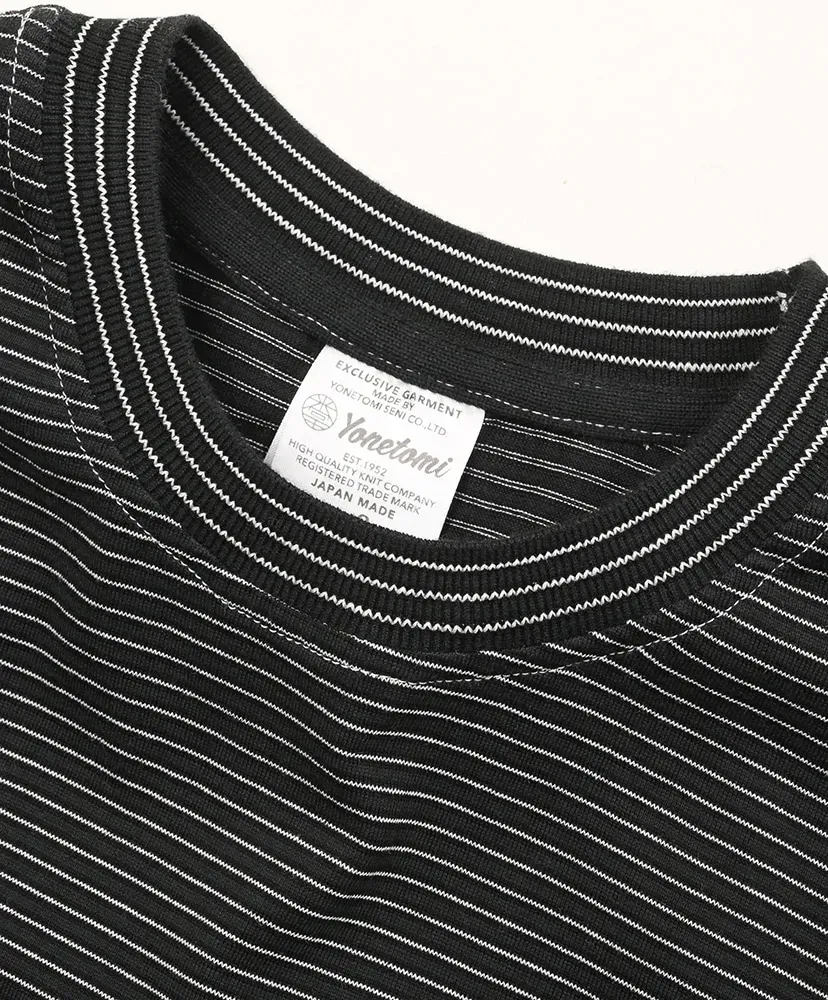 Garment Dyed Border T-Shirt