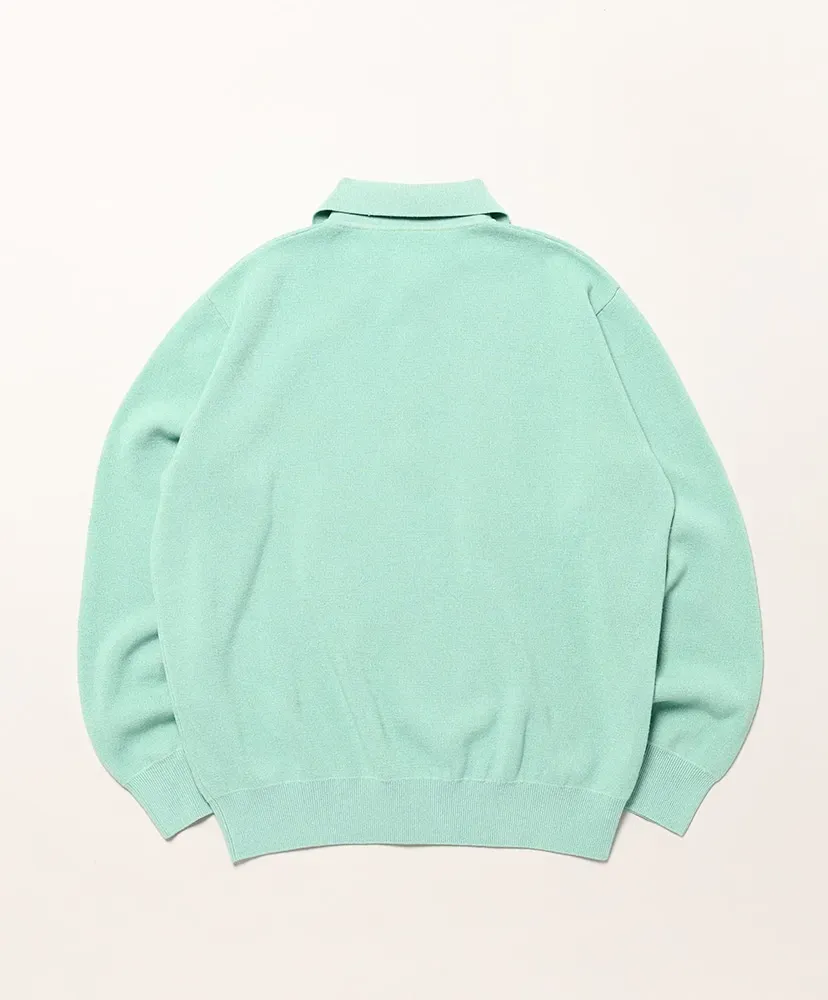 Long Sleeve Polo Sweater