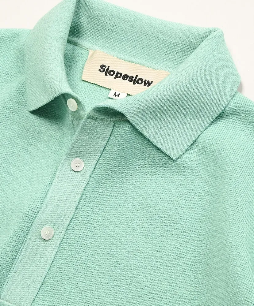Long Sleeve Polo Sweater