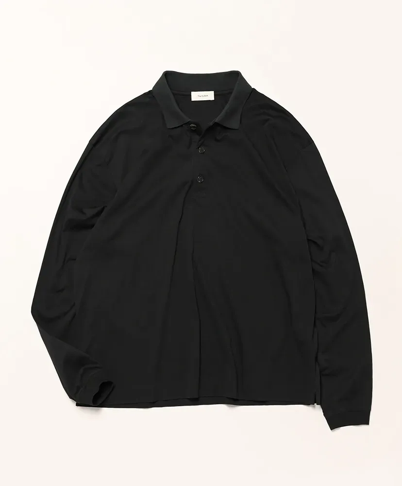 Ckcs-033 Long Sleeve Polo - Cotton