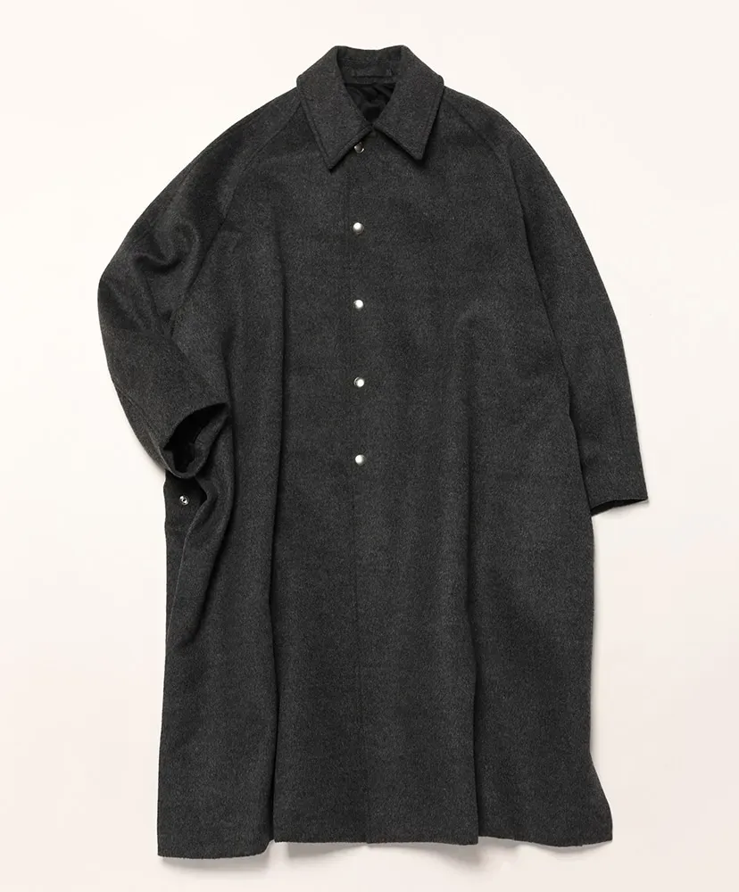 Ckct-002 Bal Collar Poncho - Wool/Silk/Cashmere