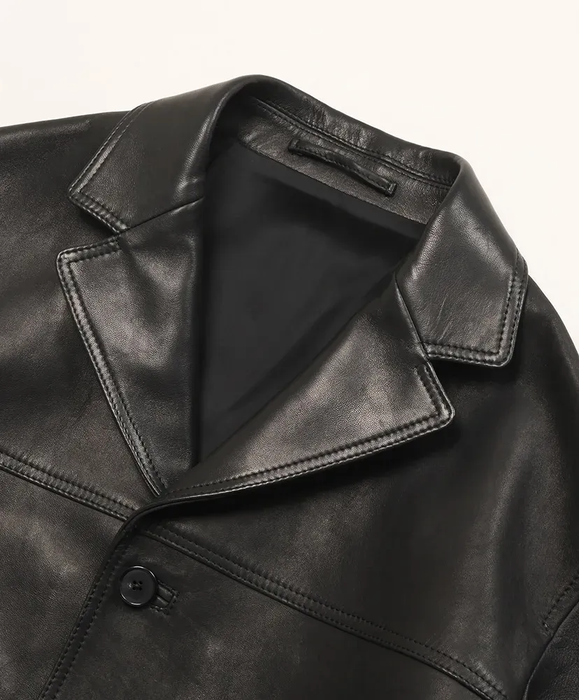 Ckjk-018 Leather Jacket - Sheep Skin