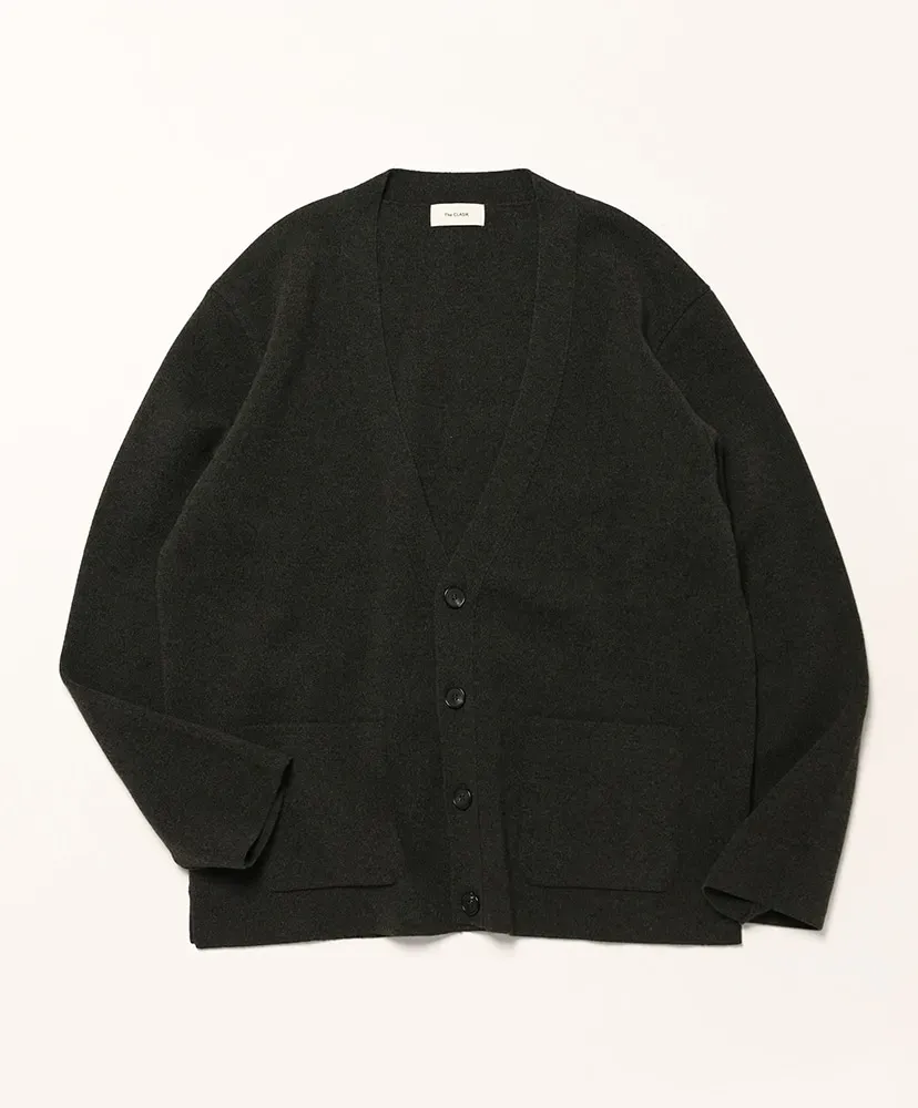 Ckkt-037 V Neck Cardigan - Wool