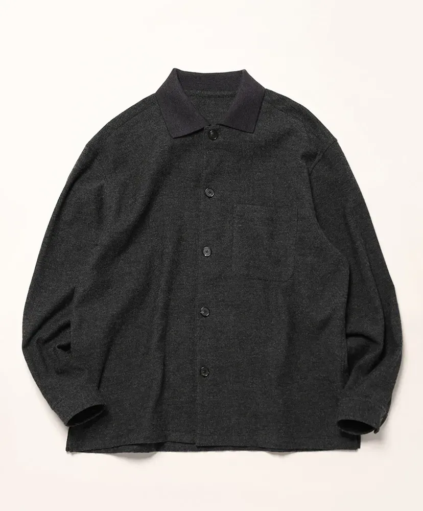 Cksh-024 Polo Jacket - Wool/Silk/Cashmere