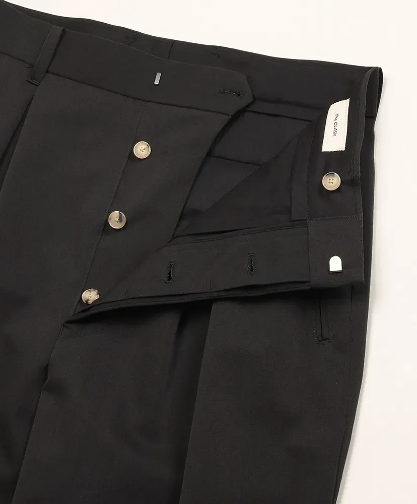 Cktr-026 Inverted Pleats Trouser