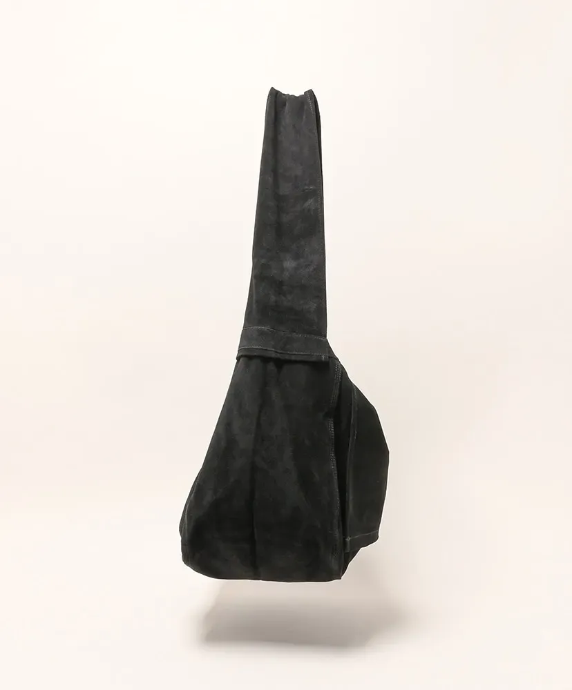Leather Shoulder Bag - Cow Split Leather