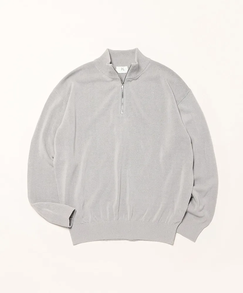 Silk Zipup Sweater