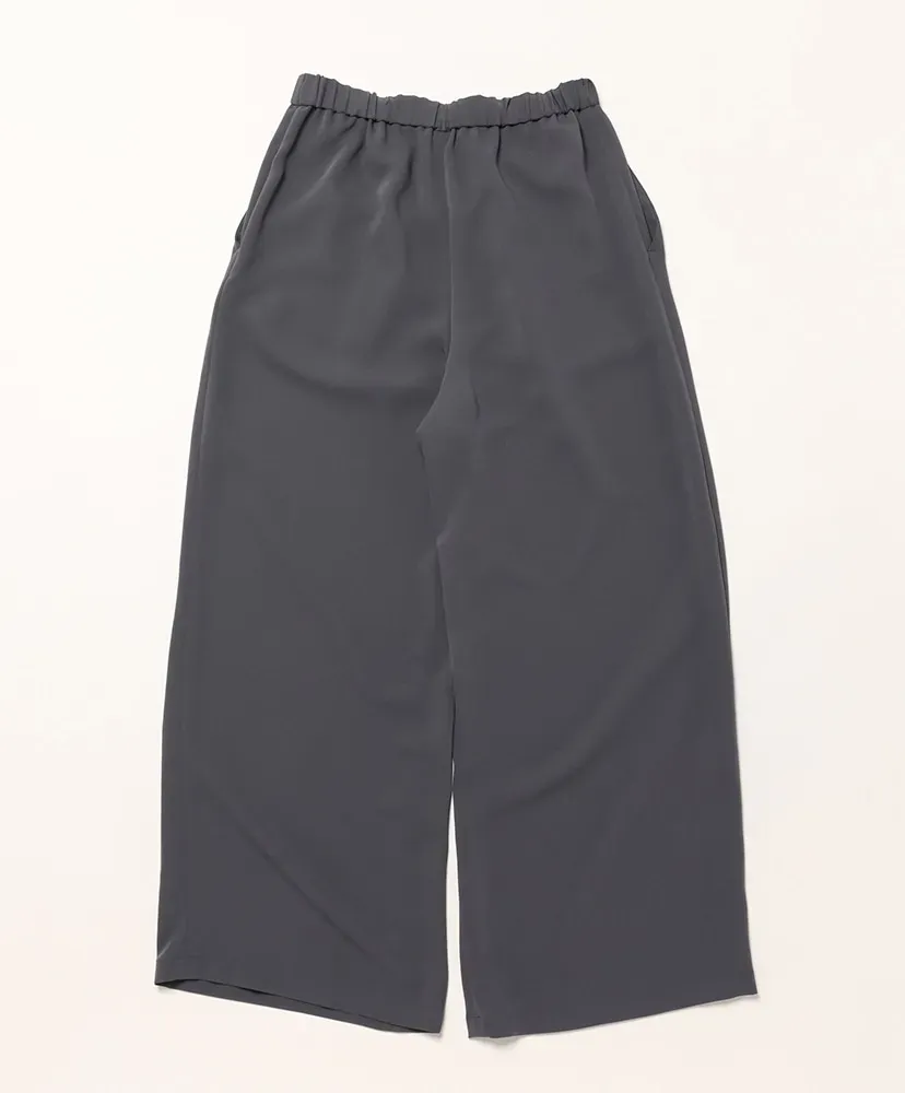 Satin Easy Wide Pants