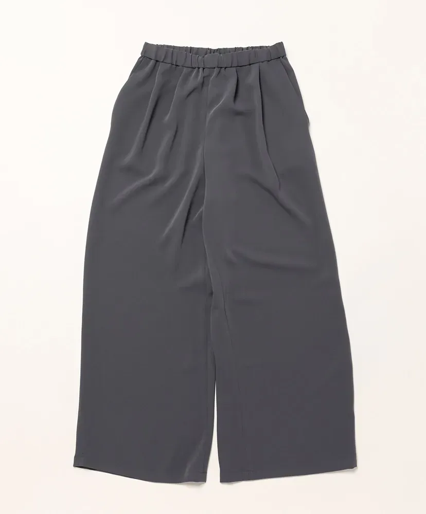 Satin Easy Wide Pants