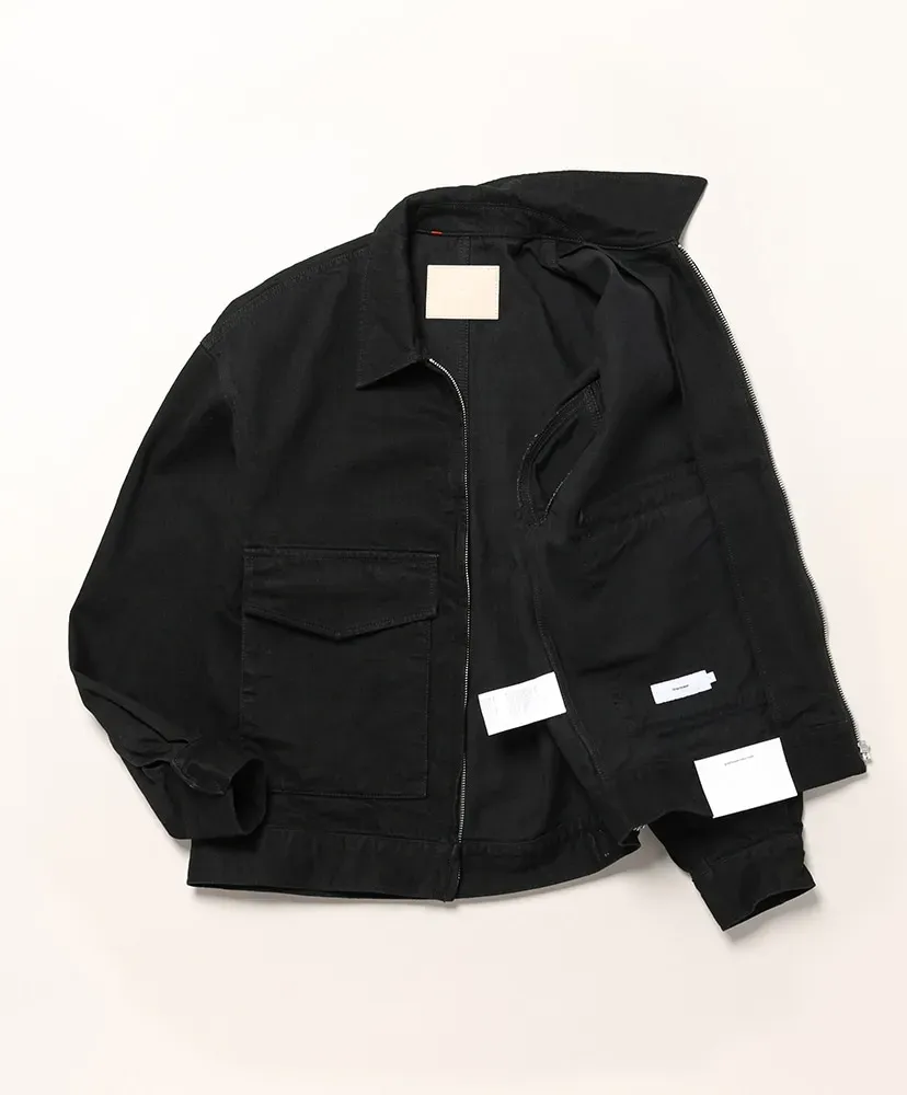 Selvage Denim Zip Jacket