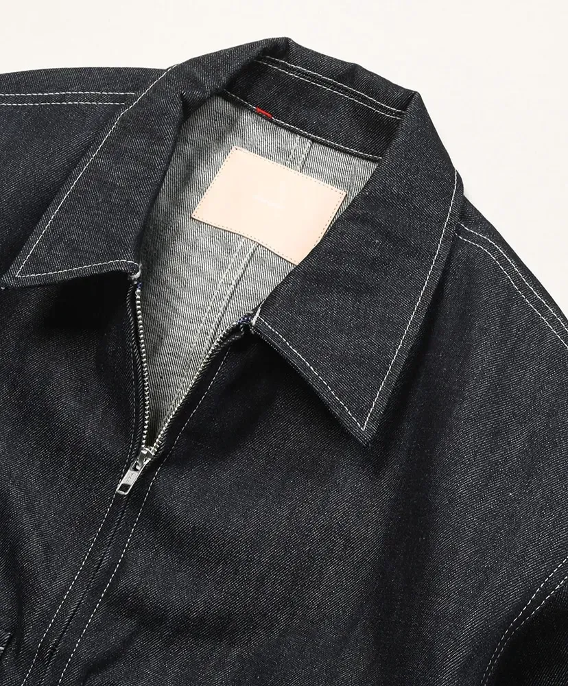 Selvage Denim Zip Jacket