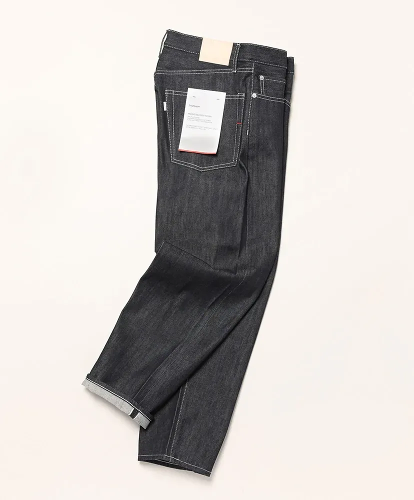 Selvage Denim Five Pocket Tapered Pants