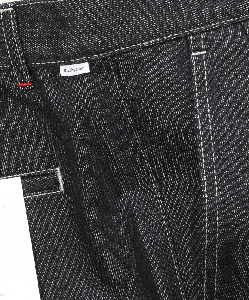 Selvage Denim Two Tuck Pants