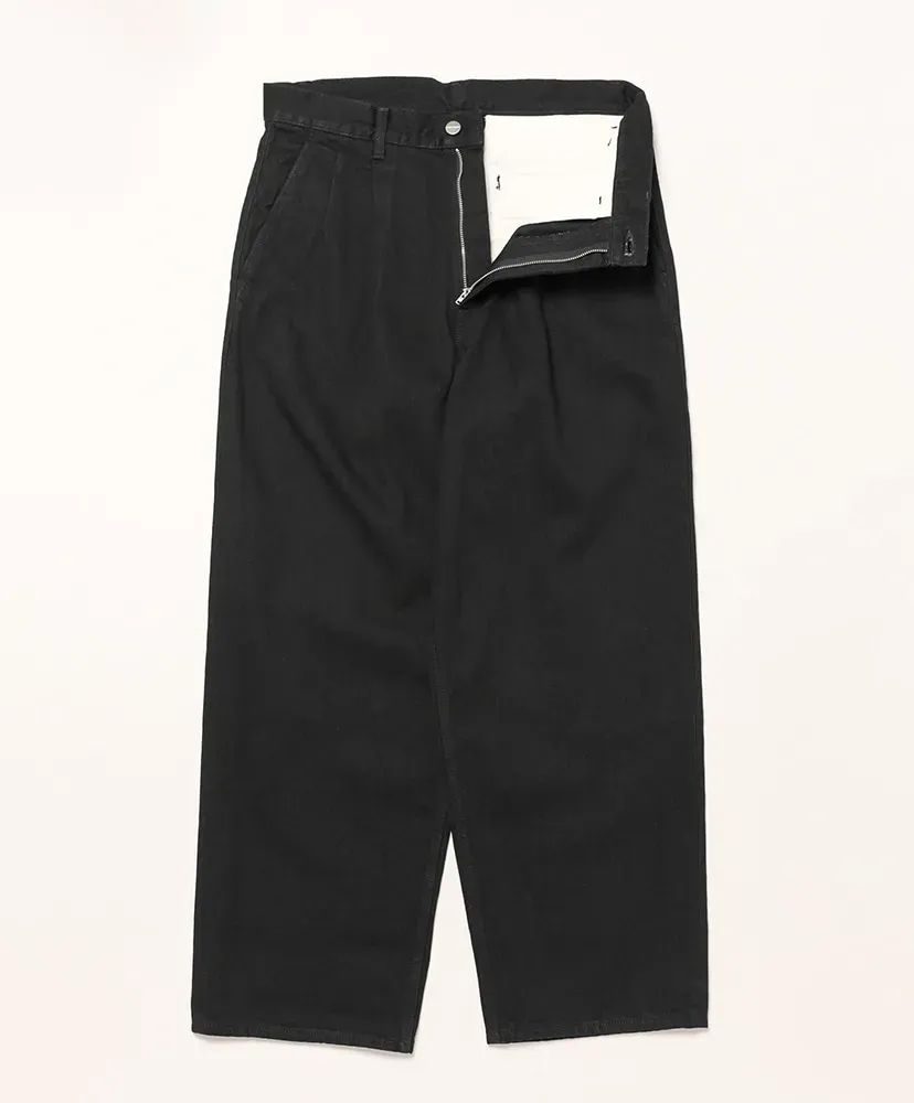 Selvage Denim Two Tuck Pants