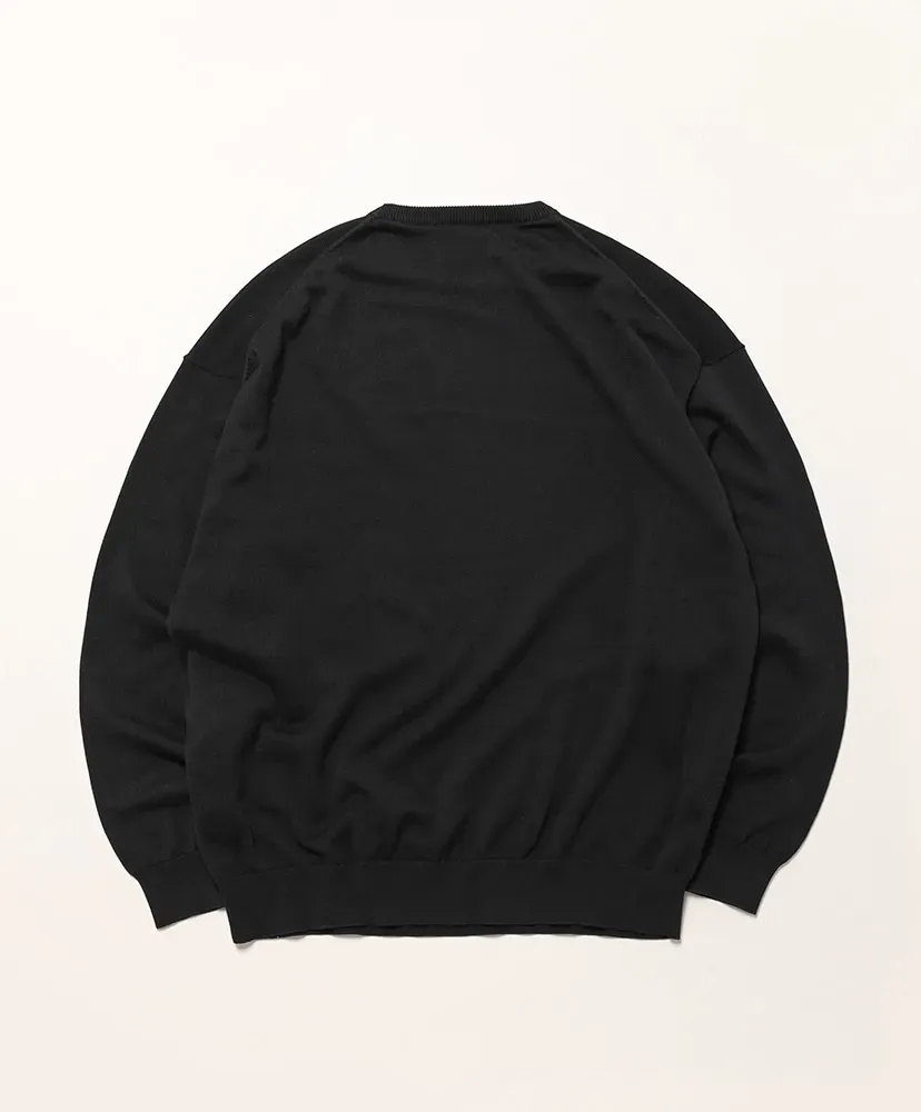 Suvin High Gauge L/S Crew Neck Knit
