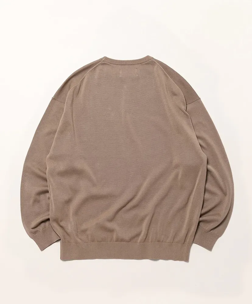 Suvin High Gauge L/S Crew Neck Knit