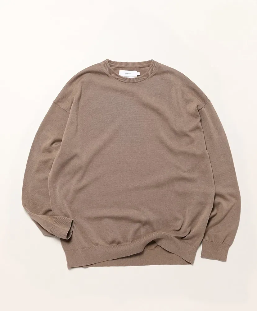 Suvin High Gauge L/S Crew Neck Knit