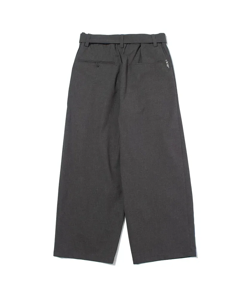 Waterproof Tech Wool Wide Pants