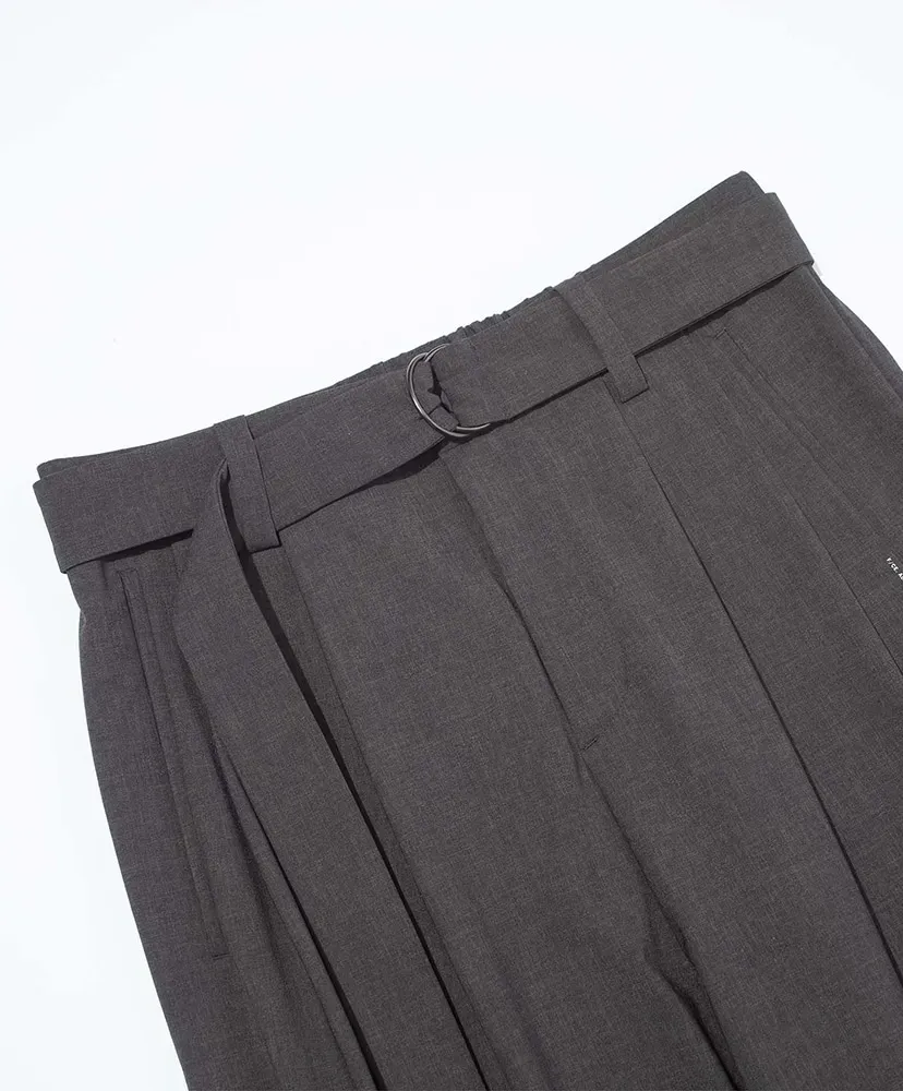 Waterproof Tech Wool Wide Pants